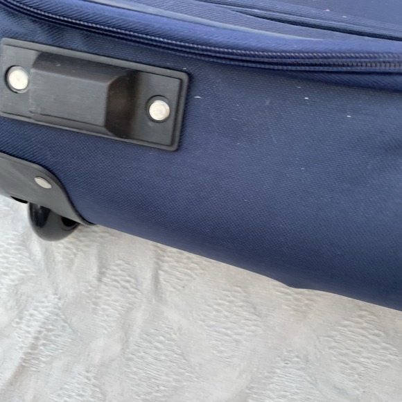 NWT PAN AM First Class Airlines Rolling Suitcase Carry All Luggage Bottom Drop - Picture 5 of 6
